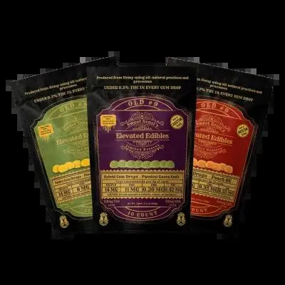 SWEET SENSI ELEVATED GUM DROPS 10CT