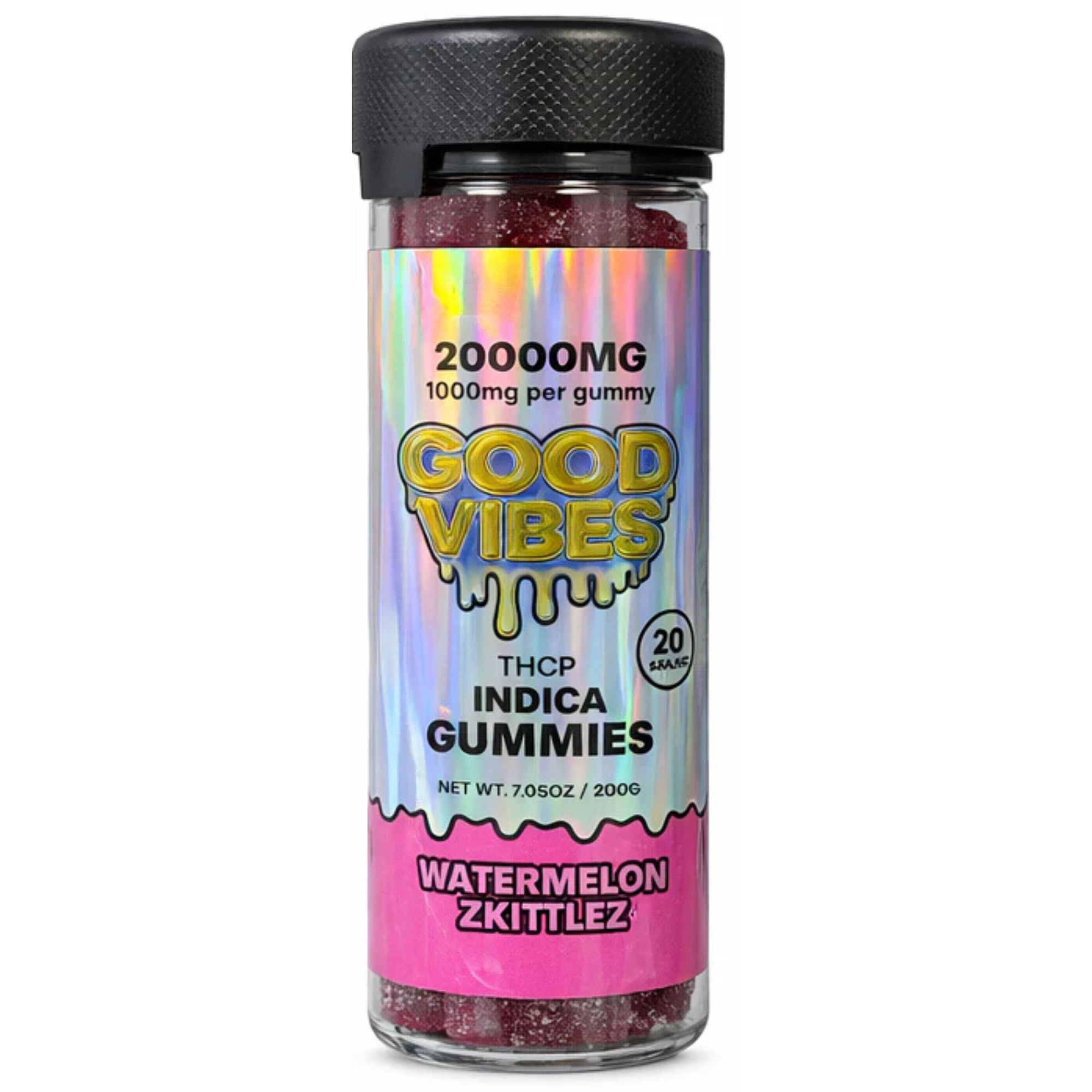 GOOD VIBES 20000MG THCP 20CT