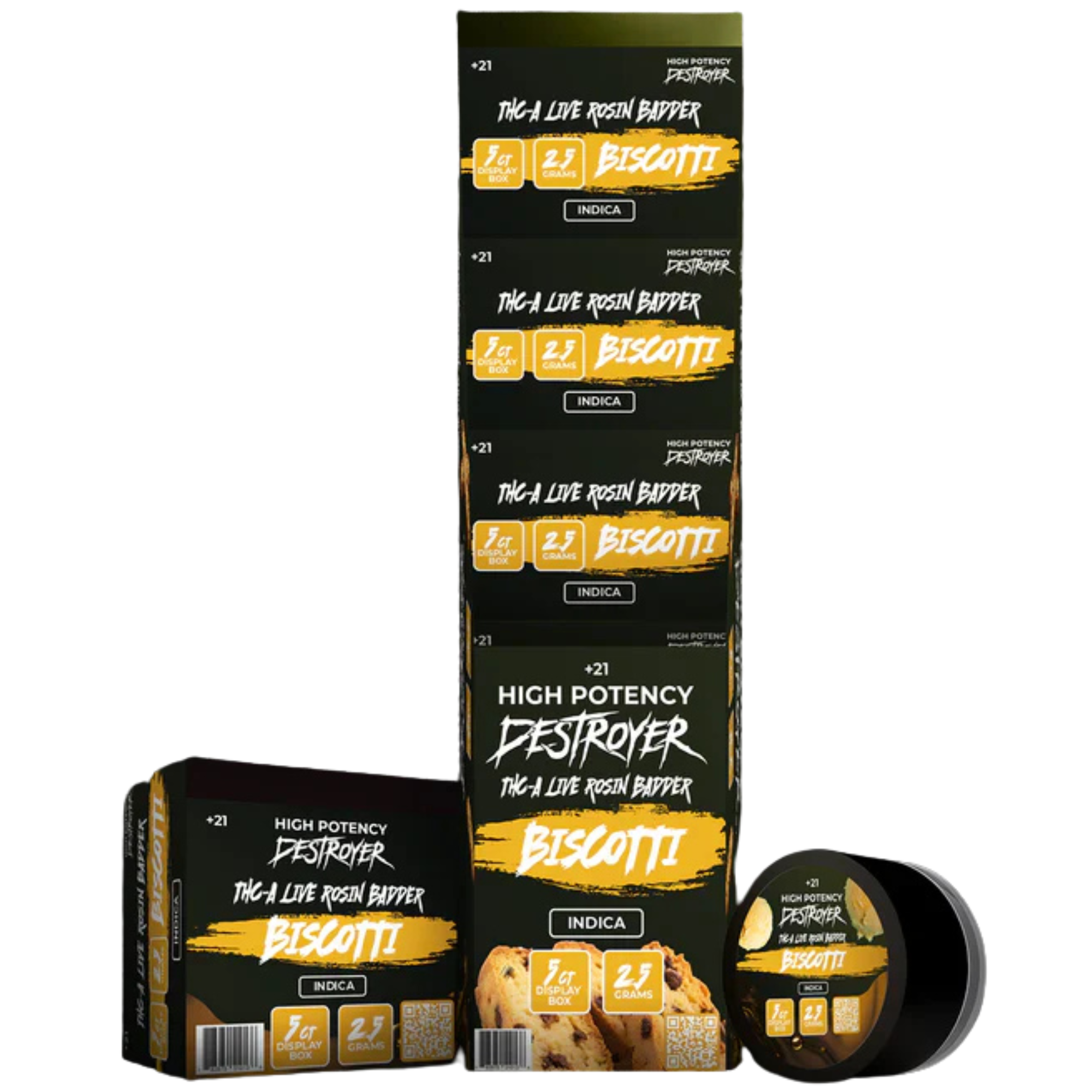 DESTROYER DAB 2.5 ROSIN BADDER