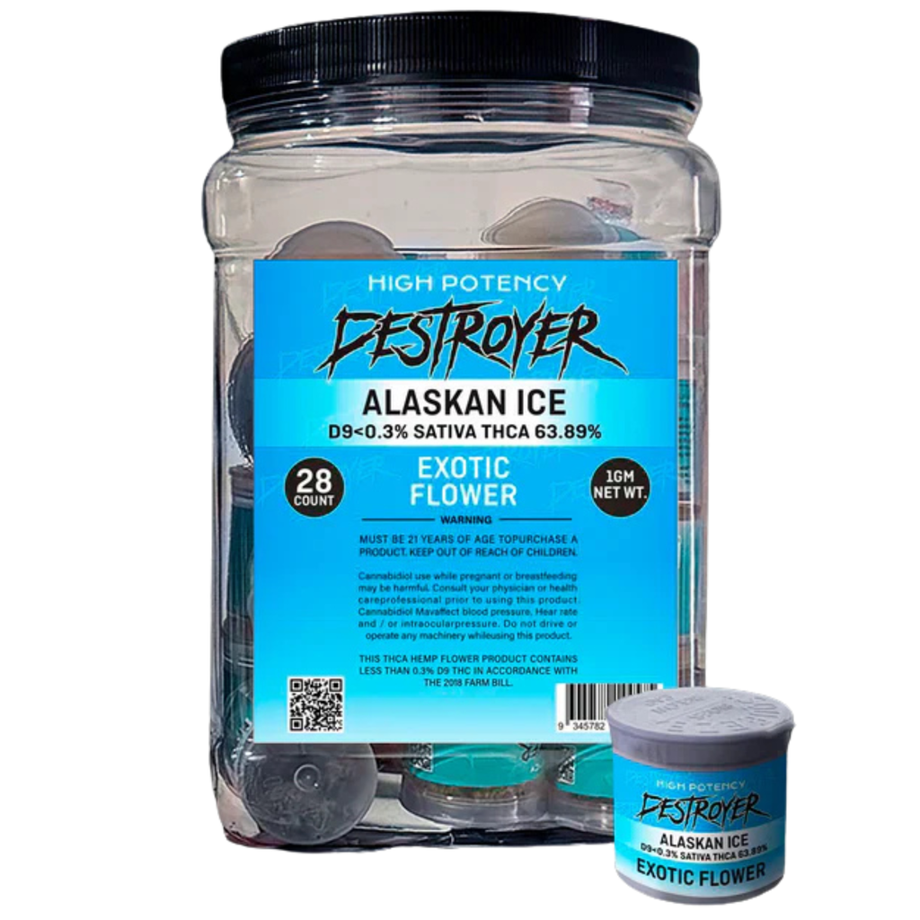 DESTROYER 1G EXOTIC FLOWER 28CTDESTROYER 1G EXOTIC FLOWER 28CT