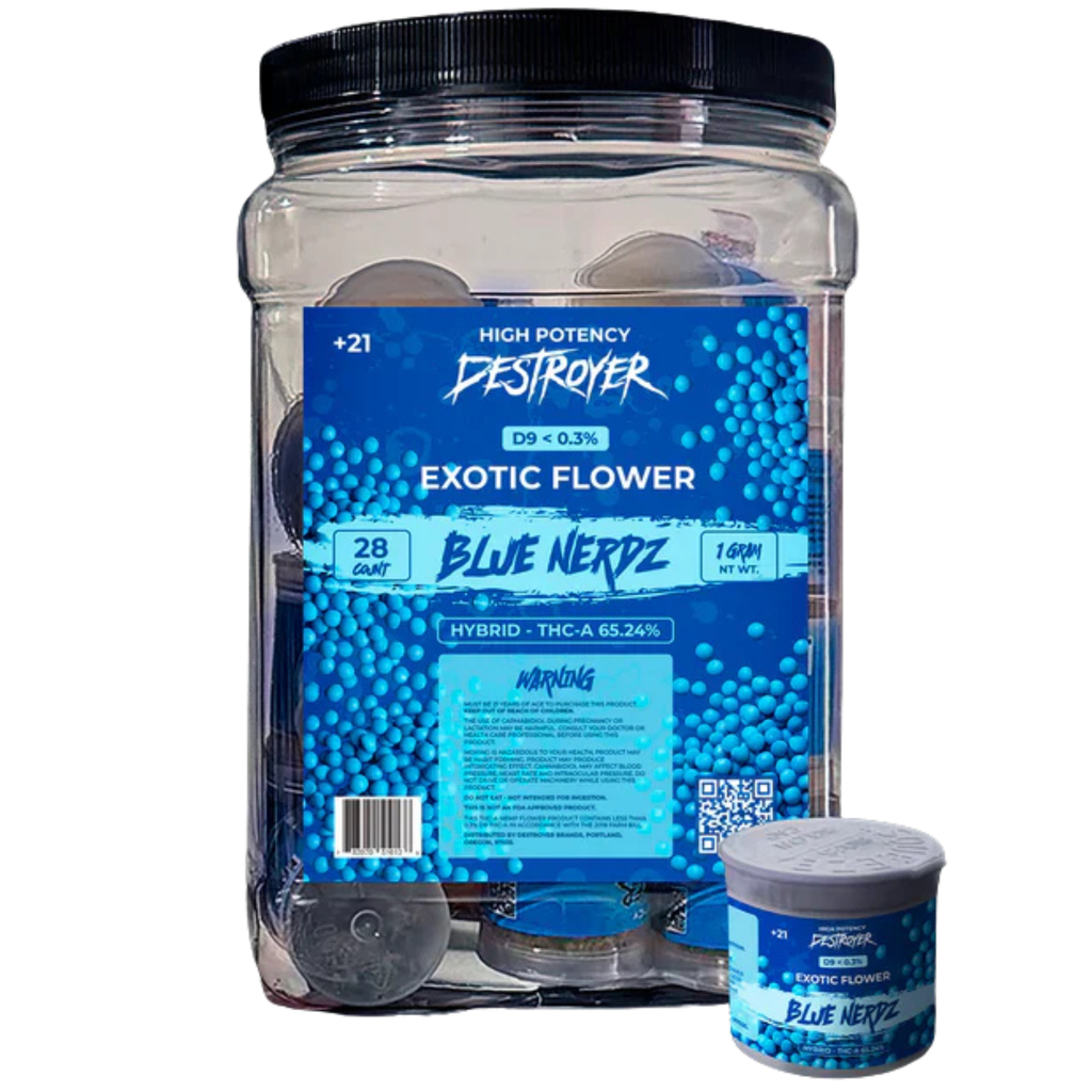 DESTROYER 1G EXOTIC FLOWER 28CTDESTROYER 1G EXOTIC FLOWER 28CT