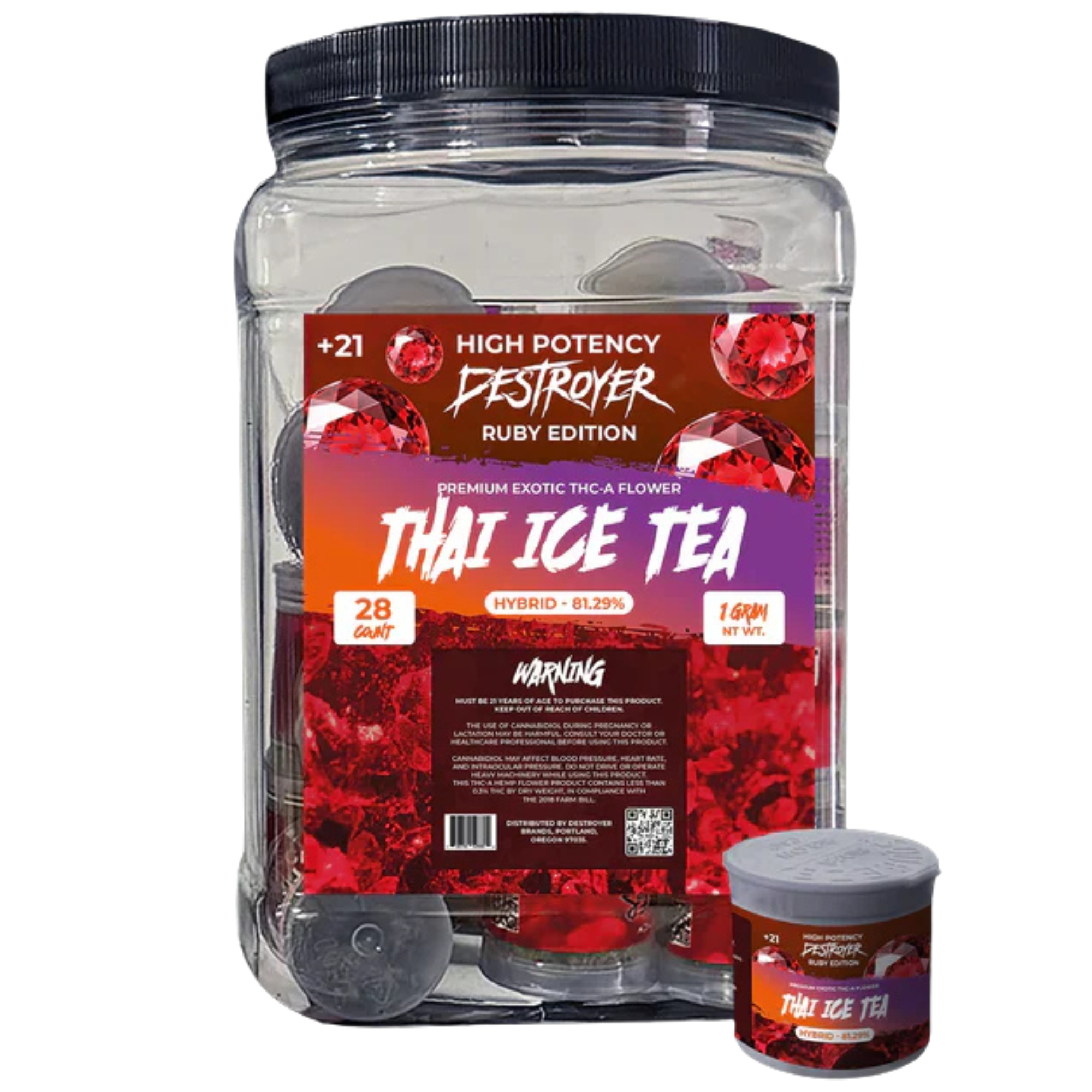 DESTROYER 1G RUBY EDITION FLOWER 28CT