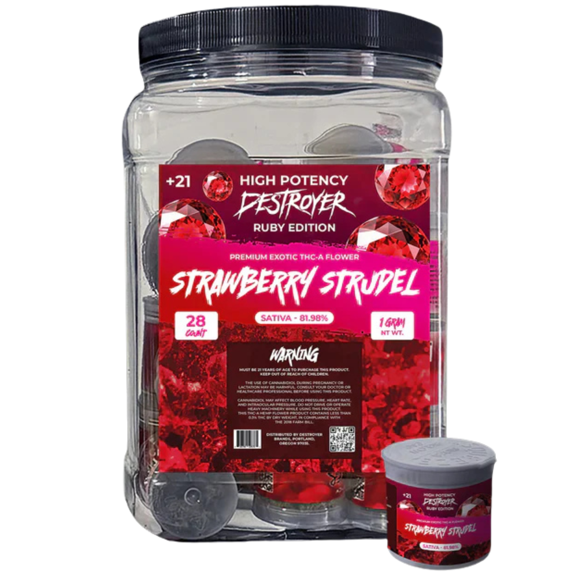 DESTROYER 1G RUBY EDITION FLOWER 28CT