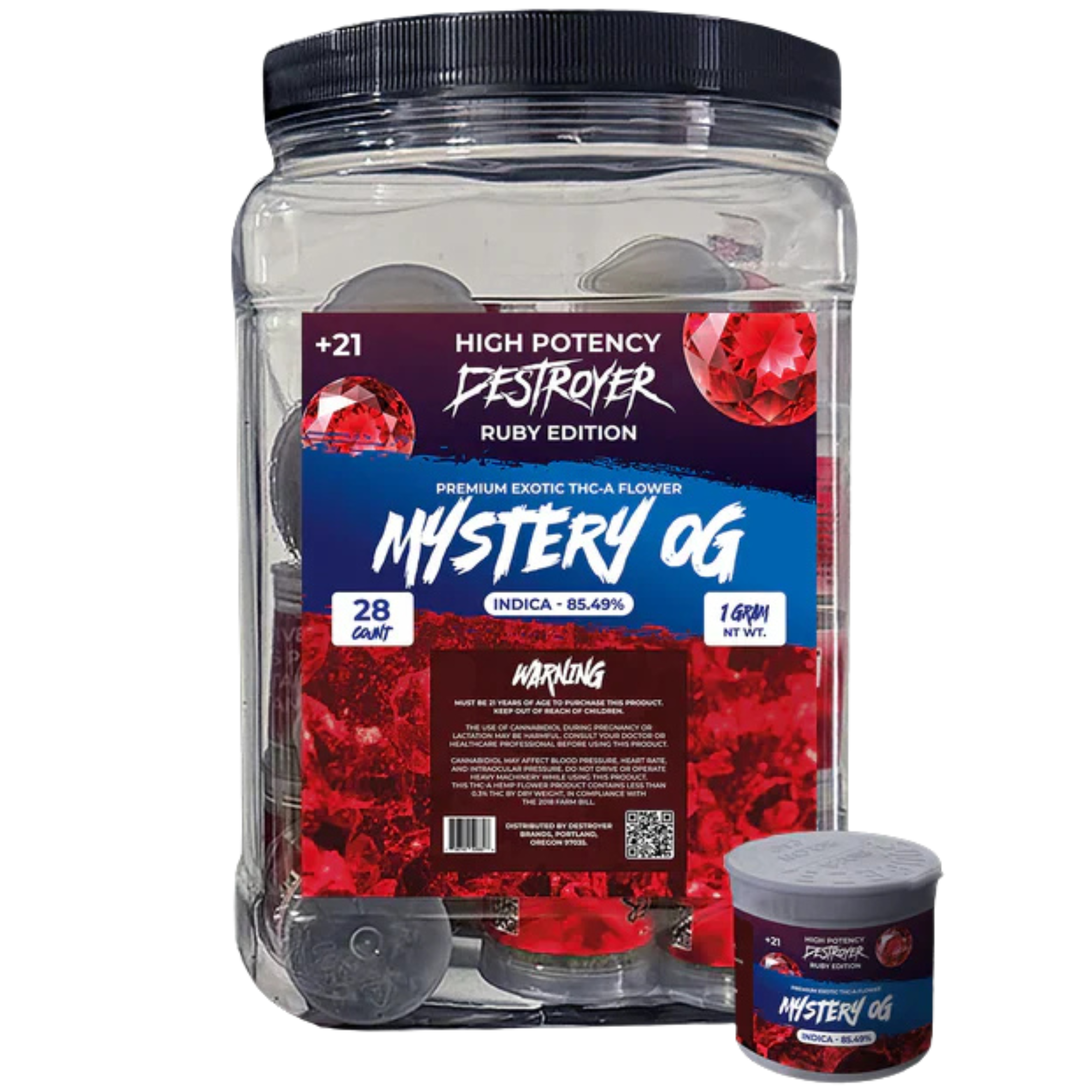 DESTROYER 1G RUBY EDITION FLOWER 28CT