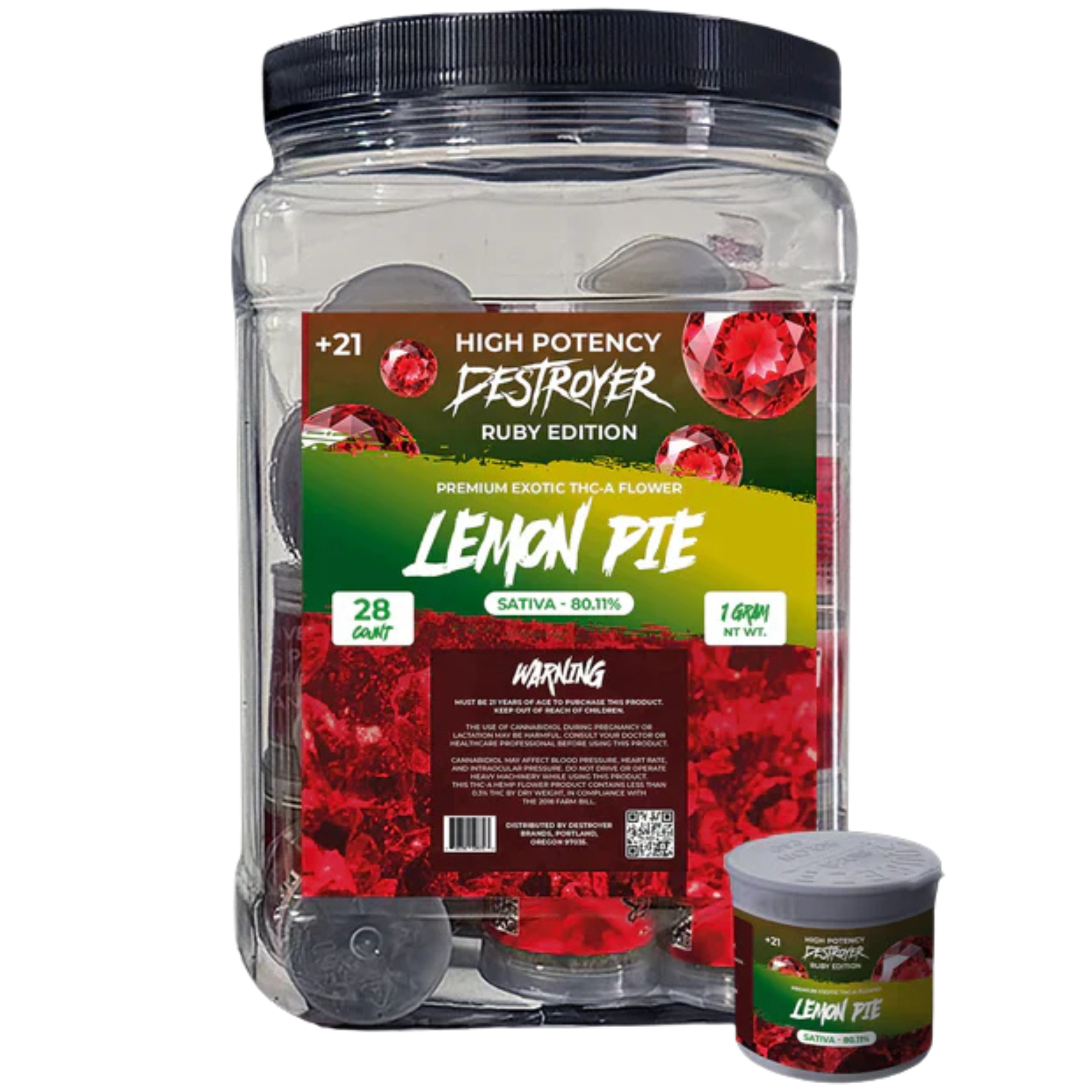 DESTROYER 1G RUBY EDITION FLOWER 28CT