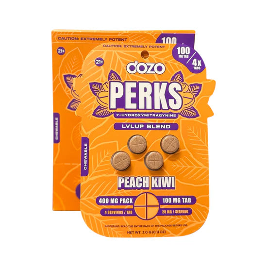 DOZO PERKS 7-OH TABLETS 100MG (4 COUNT)