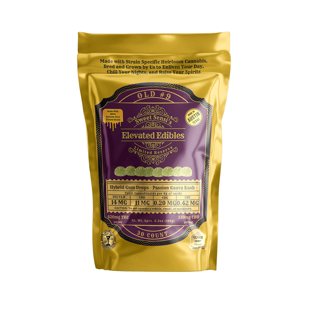 SWEET SENSI ELEVATED GUM DROPS 30CT
