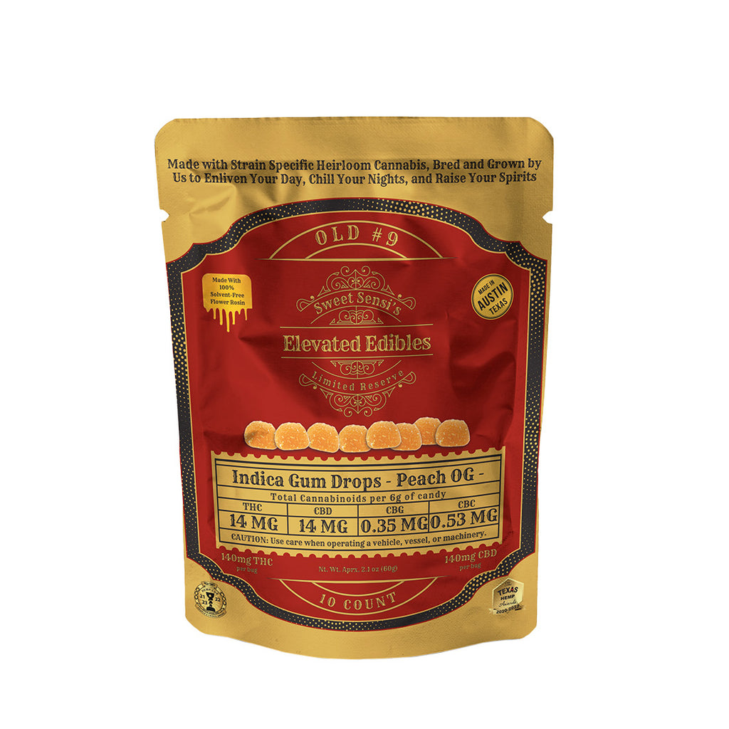SWEET SENSI ELEVATED GUM DROPS 10CT