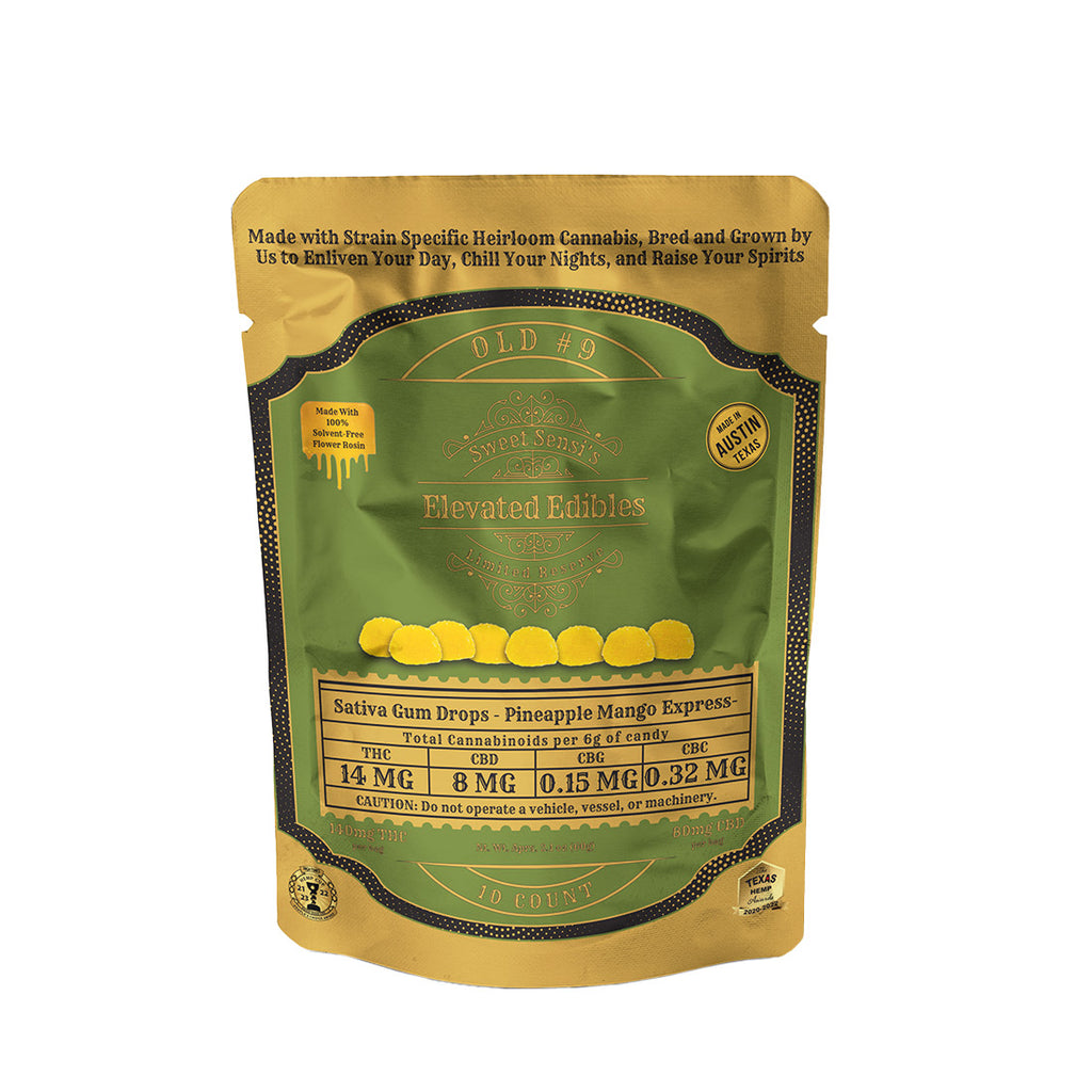 SWEET SENSI ELEVATED GUM DROPS 10CT