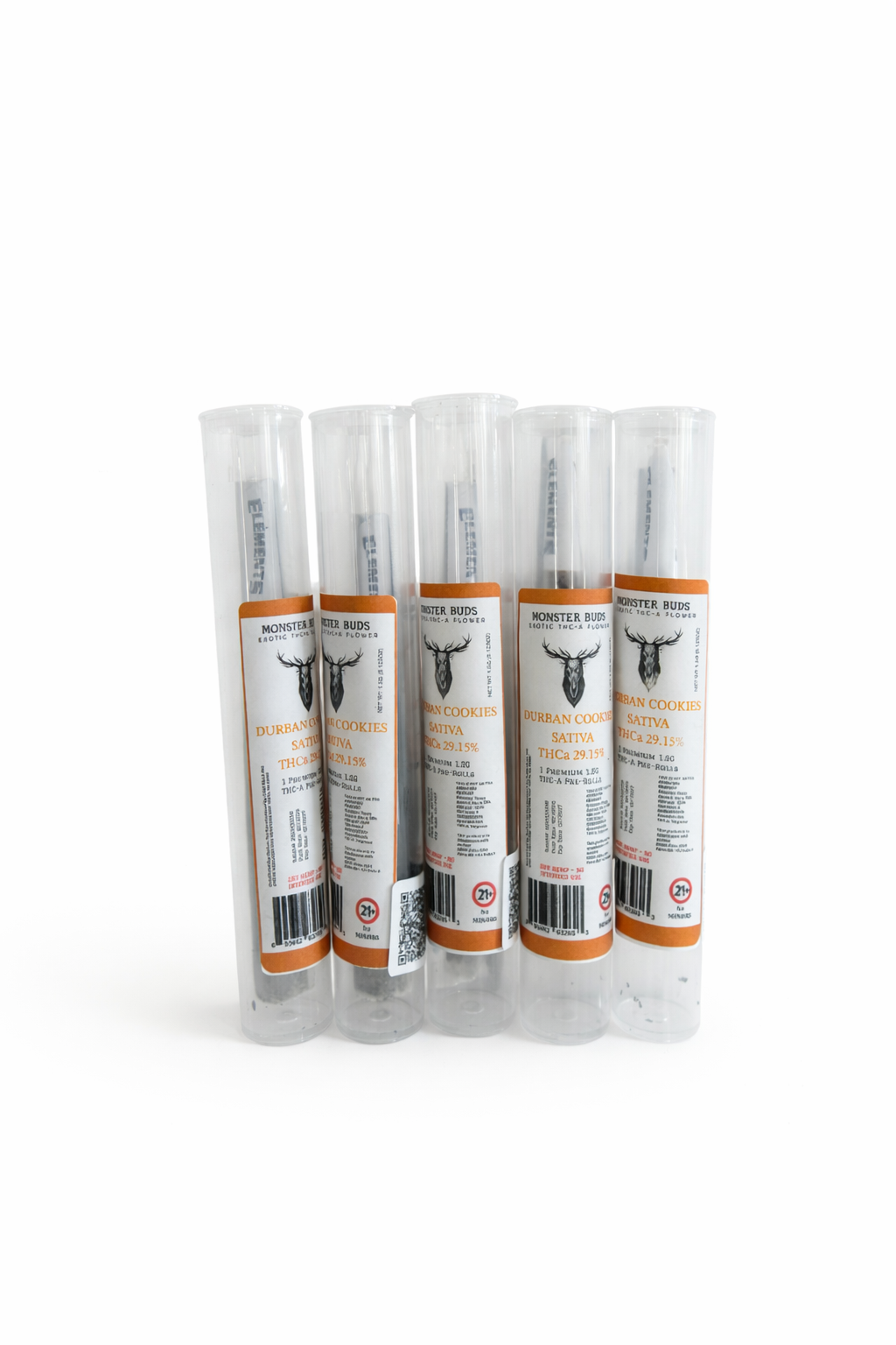 MONSTER BUDS PREMIUM PREROLLS 5 PACK