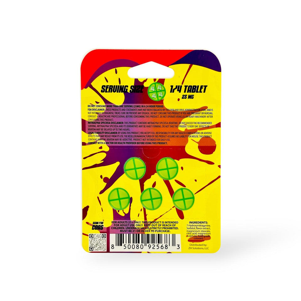 ZOURZ 7-OH CHEWABLE TABLET 100MG PER TABLET (500MG - 5 COUNT)