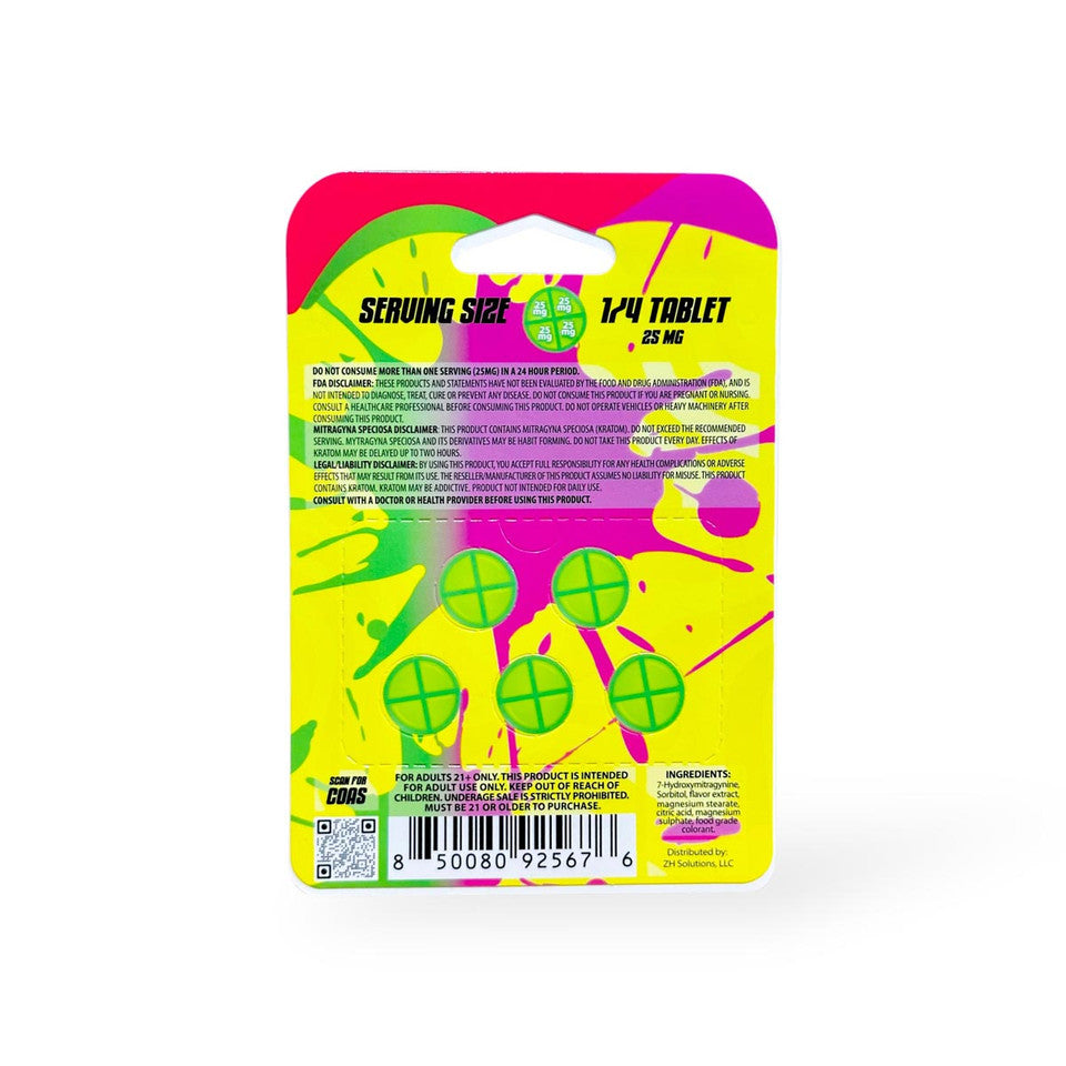 ZOURZ 7-OH CHEWABLE TABLET 100MG PER TABLET (500MG - 5 COUNT)