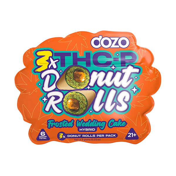 DOZO THCP DONUT 6G PRE ROLLS 3 PACK