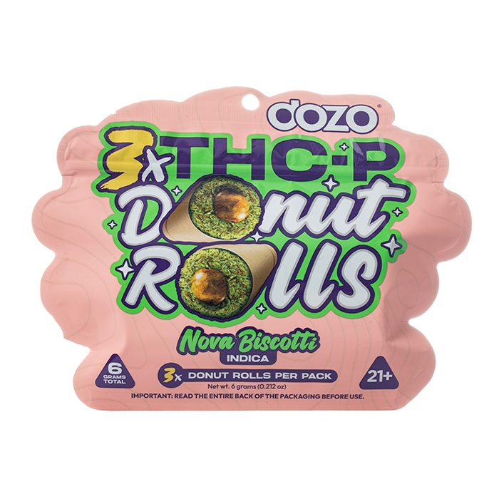 DOZO THCP DONUT 6G PRE ROLLS 3 PACK