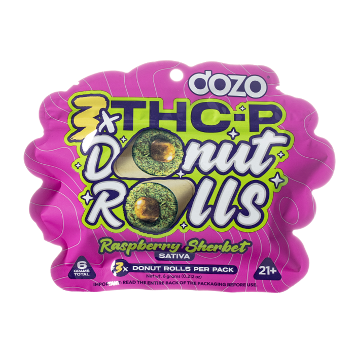 DOZO THCP DONUT 6G PRE ROLLS 3 PACK