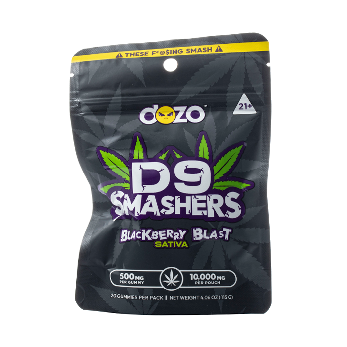 DOZO D9 SMASHERS GUMMIES 10000MG 20CT
