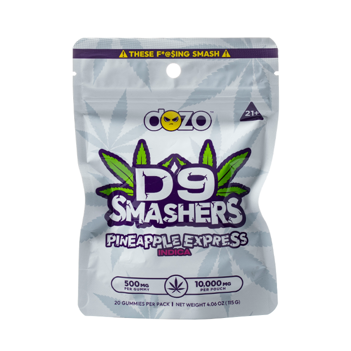 DOZO D9 SMASHERS GUMMIES 10000MG 20CT