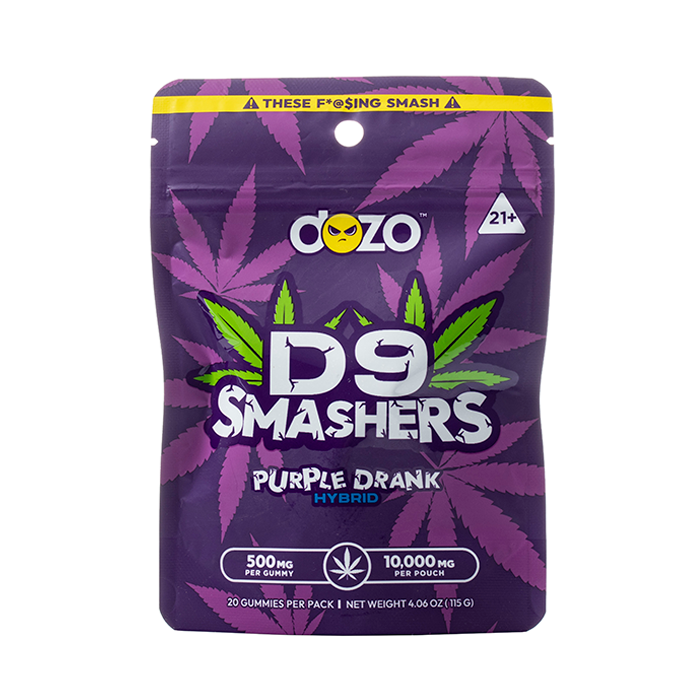 DOZO D9 SMASHERS GUMMIES 10000MG 20CT