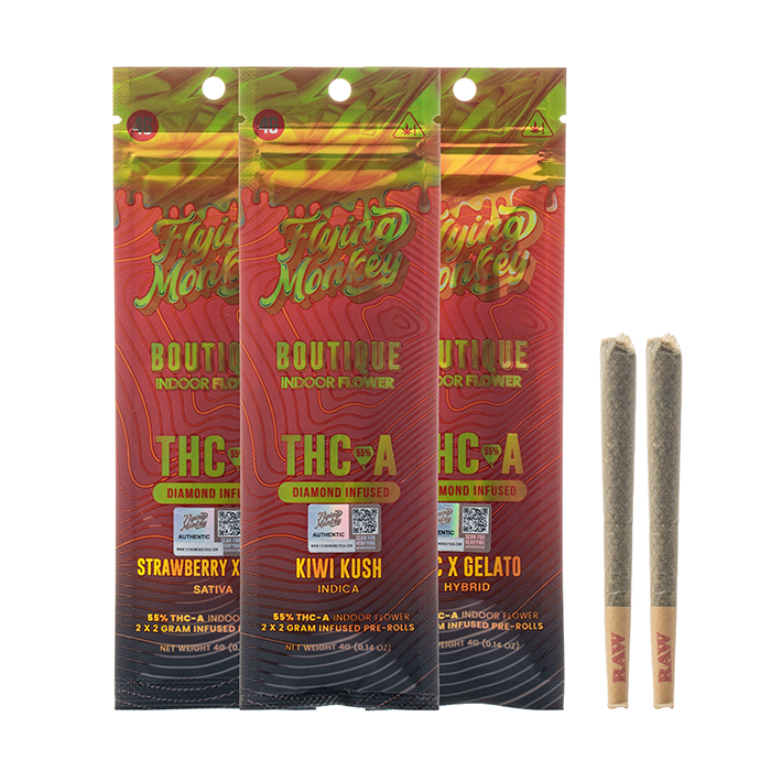 FLYING MONKEY BOUTIQUE COLLECTION PRE ROLLS 2X2